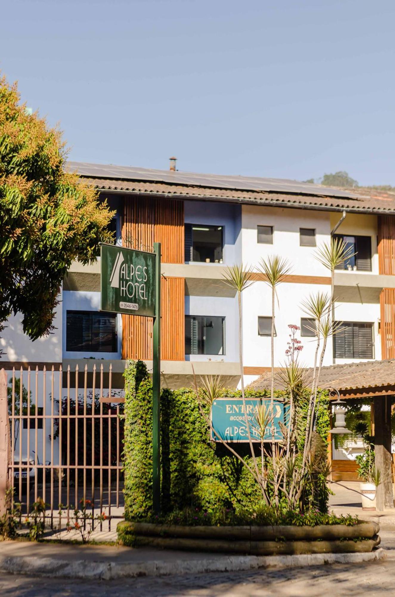 Alpes Hotel Venda Nova do Imigrante Buitenkant foto